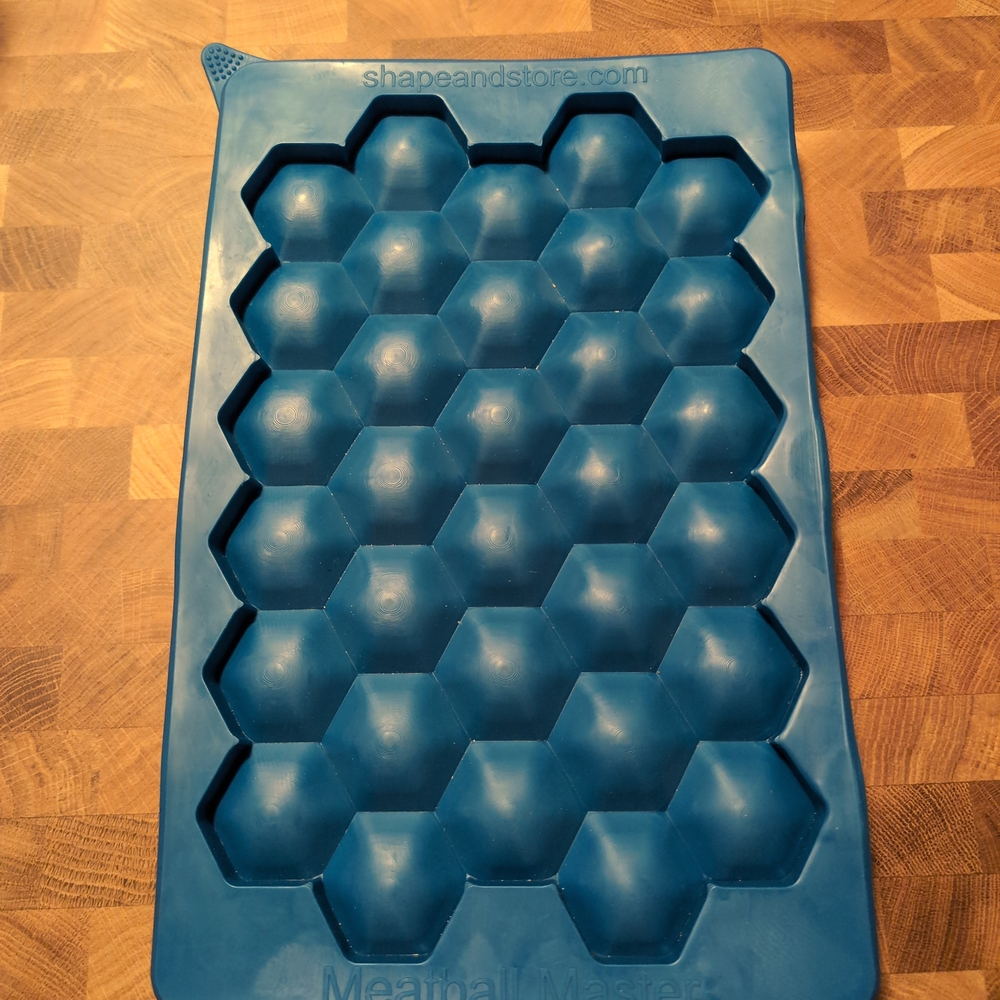 Blue Shape and Store Meatball Master